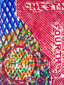 Detail of 'Chestnut and Fourth'