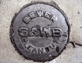 SEWER CLEANOUT